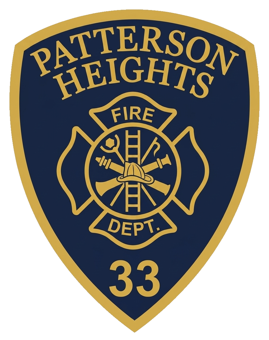 Patterson Heights Fire Department Patch